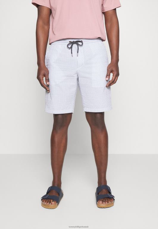 الفحم الأزرق Tommy Hilfiger هارلم سحب على السراويل شريط إيثاكا 446448797