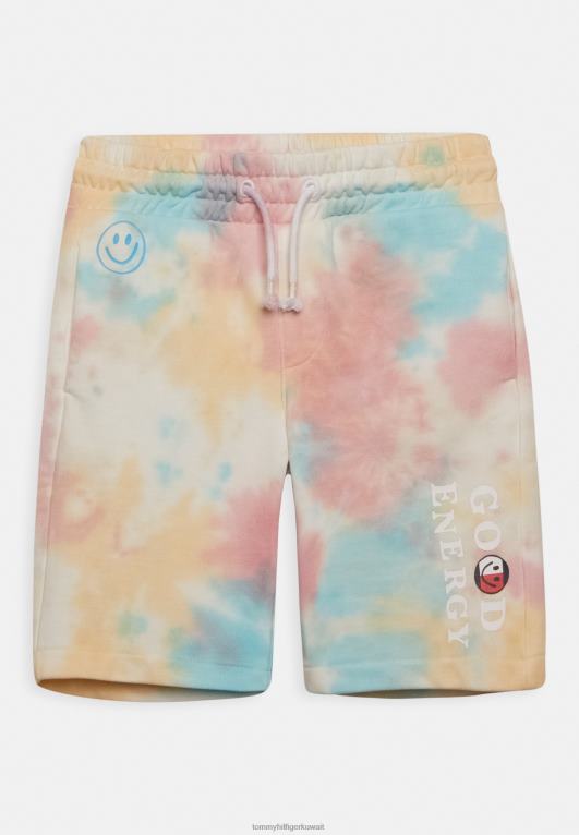 صبغة ربطة عنق إيكرو Tommy Hilfiger التعادل صبغ السراويل القصيرة 446448804