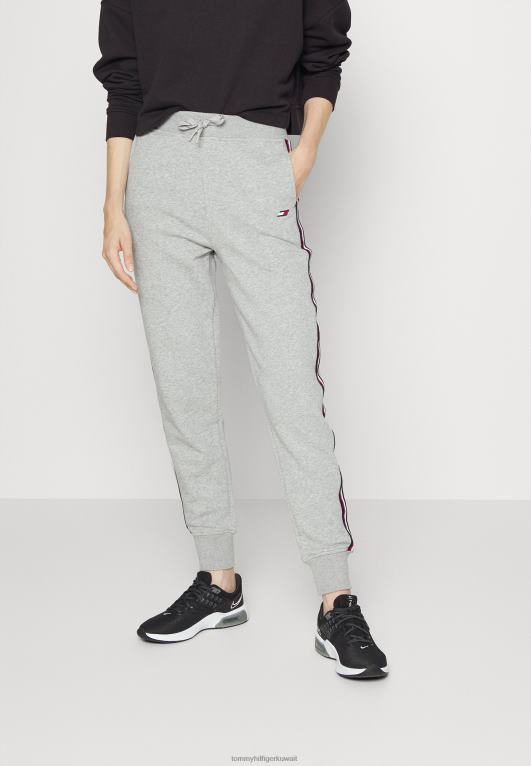 هيذر رمادي فاتح Tommy Hilfiger قيعان رياضية الشريط العادي 446448818