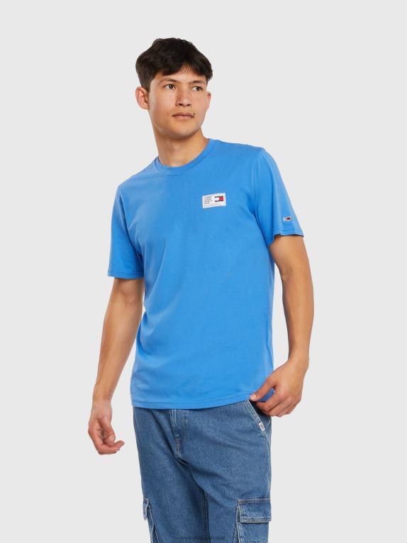 يفتن الأزرق Tommy Hilfiger تيشيرت بعلامة منسوجة 44644882