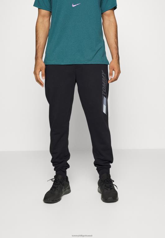 أسود Tommy Hilfiger سروال رياضي برسومات موسمية 446448825