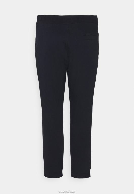 سماء الصحراء Tommy Hilfiger قيعان بدلة رياضية للجنسين بتطريز نصي 446448830