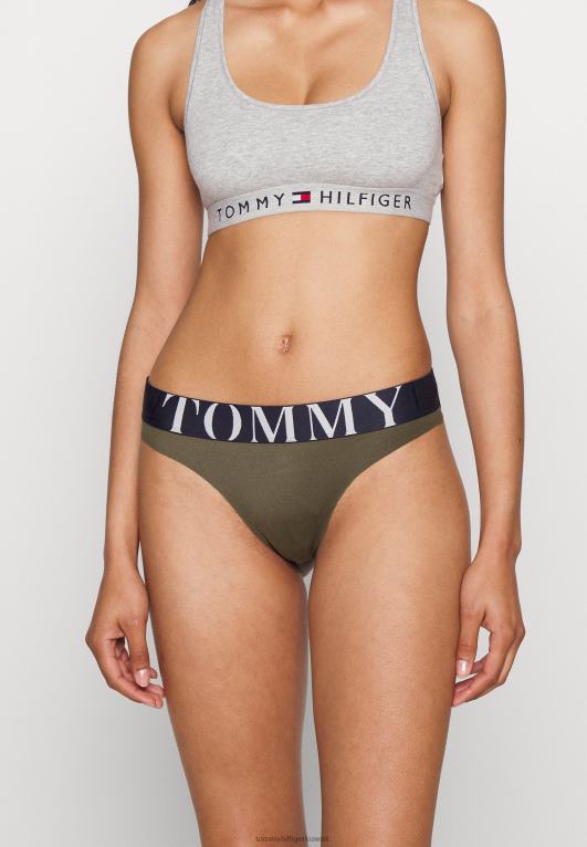 الجيش الأخضر Tommy Hilfiger ثونغ ثونغ 446448845