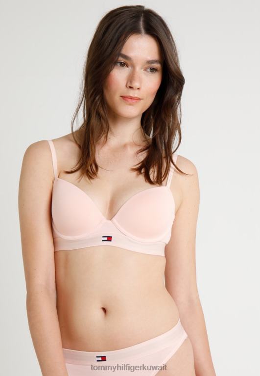 لون القرنفل Tommy Hilfiger حمالة صدر تي شيرت عصرية 446448859