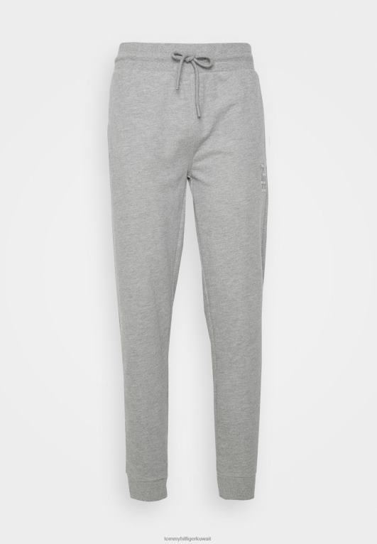 هيذر رمادي متوسط Tommy Hilfiger قيعان بيجامة مصممة خصيصًا 446448883