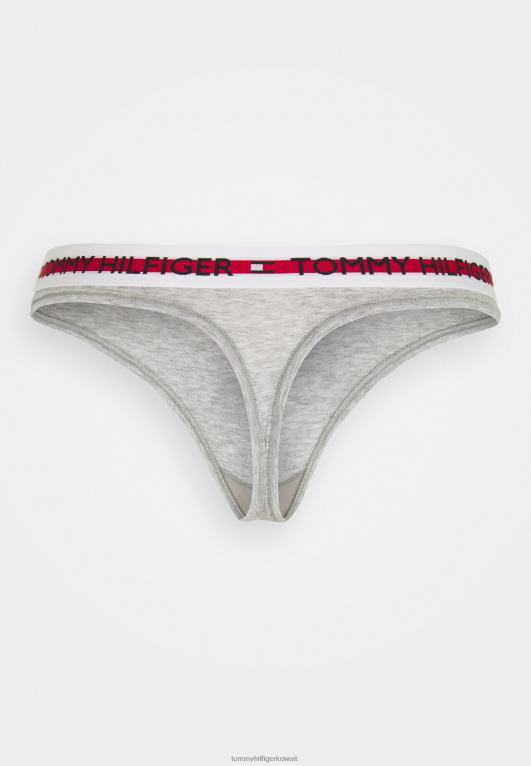 هيذر رمادي متوسط Tommy Hilfiger طبيعة التكنولوجيا ثونغ ثونغ 446448892