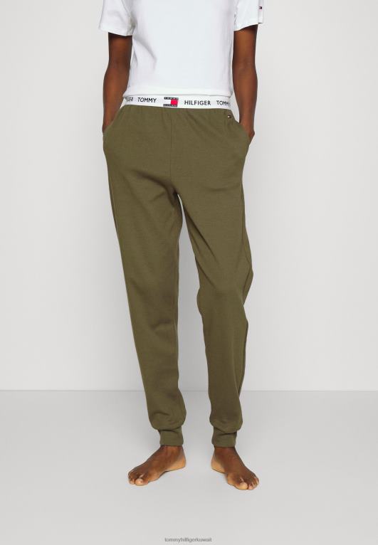 الجيش الأخضر Tommy Hilfiger قيعان بيجامة بانت 446448931