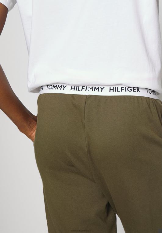 الجيش الأخضر Tommy Hilfiger قيعان بيجامة بانت 446448931