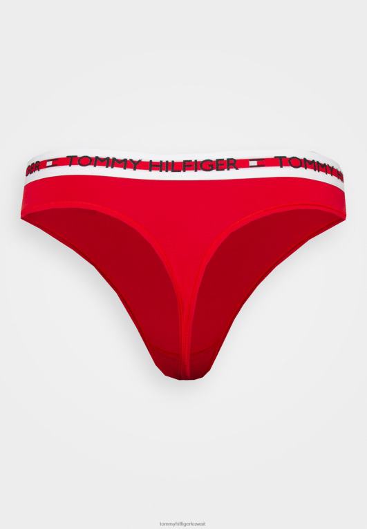 الأحمر الأساسي Tommy Hilfiger طبيعة التكنولوجيا ثونغ منحنى ثونغ 446448935
