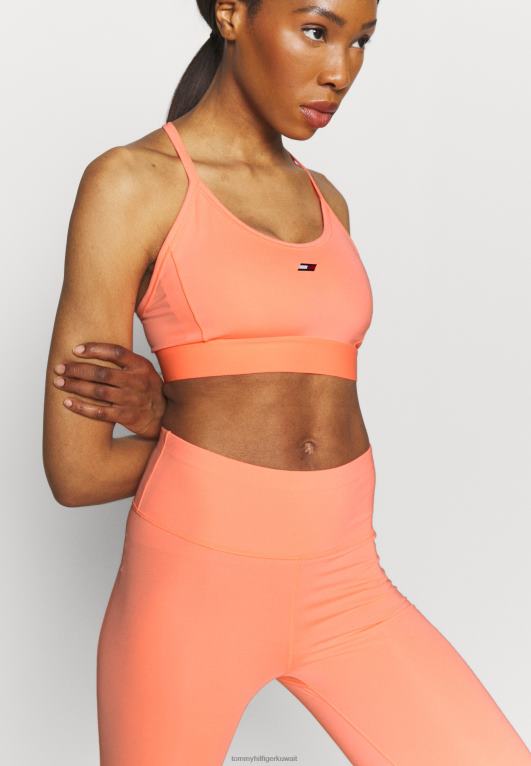 مرجان نيون Tommy Hilfiger حمالة صدر رياضية خفيفة الوزن ذات دعم خفيف 446448944