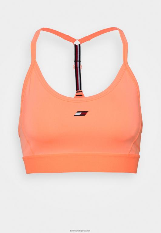 مرجان نيون Tommy Hilfiger حمالة صدر رياضية خفيفة الوزن ذات دعم خفيف 446448944