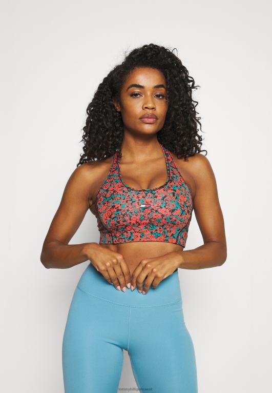 متعدد الألوان Tommy Hilfiger حمالة صدر رياضية متوسطة الدعم 446448957