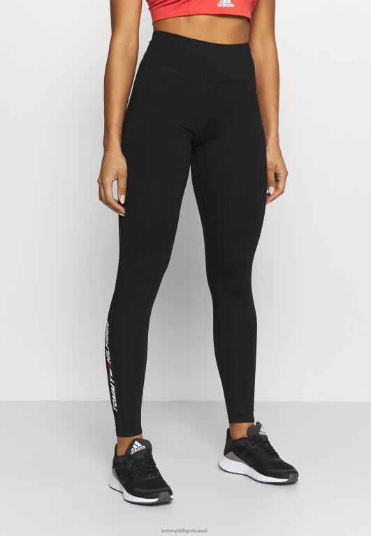 أسود Tommy Hilfiger سروال ضيق 446448970