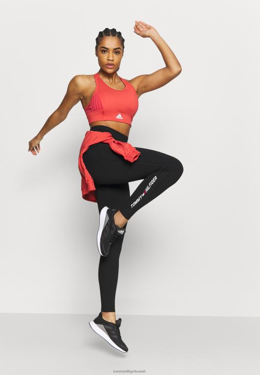 أسود Tommy Hilfiger سروال ضيق 446448970