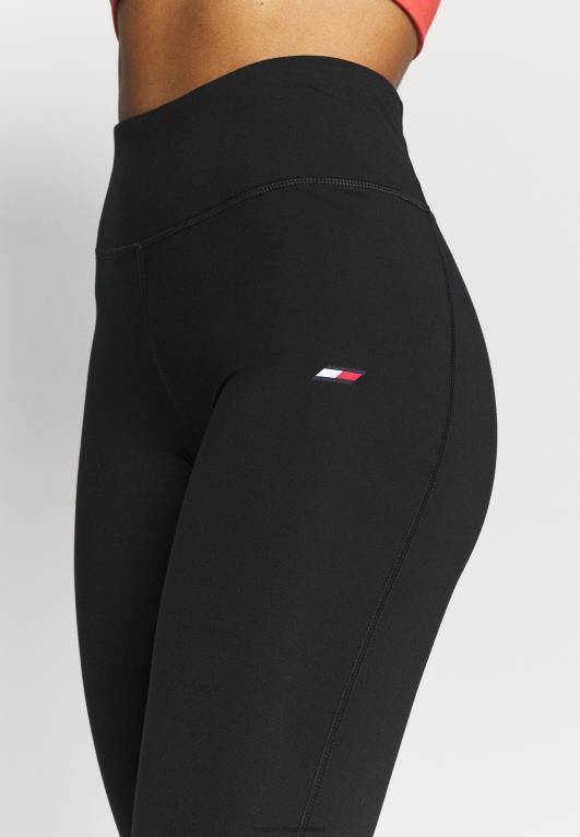 أسود Tommy Hilfiger سروال ضيق 446448970