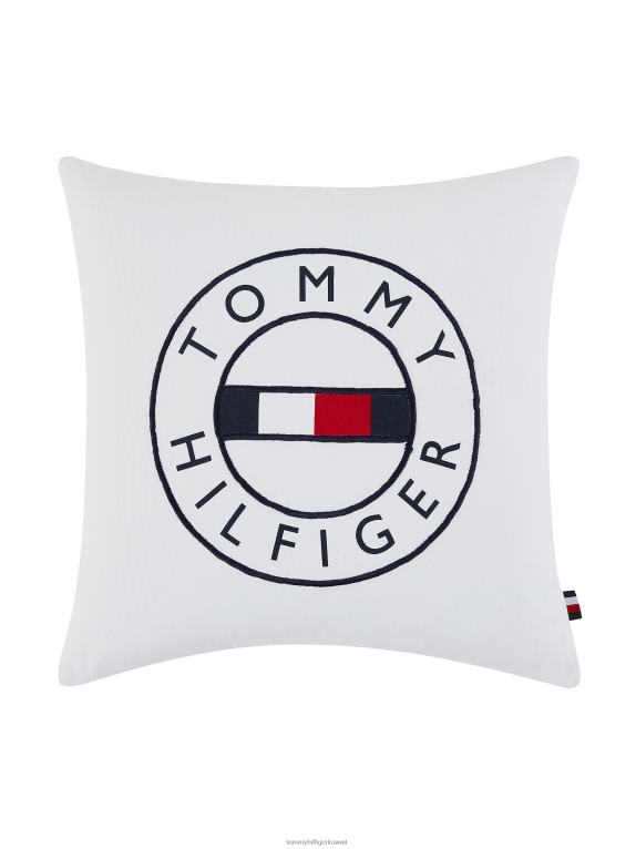 دائرة العلم الأبيض Tommy Hilfiger وسادة علم دائرة 446449