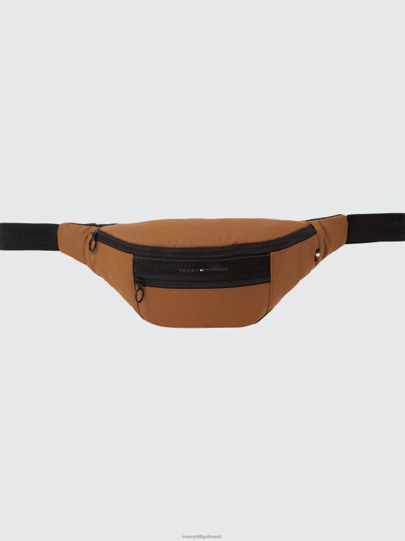 الكاكي الصحراوي Tommy Hilfiger حقيبة كروس بجيب بسحاب 44644901