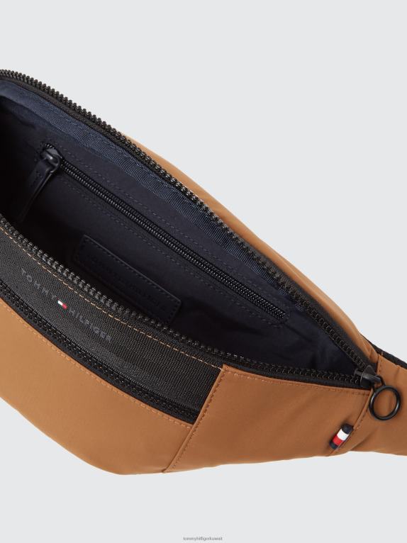 الكاكي الصحراوي Tommy Hilfiger حقيبة كروس بجيب بسحاب 44644901