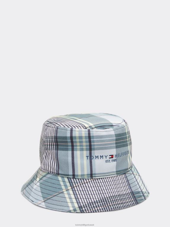 مدراس Tommy Hilfiger تم إنشاء قبعة دلو ذات مربعات 44644918