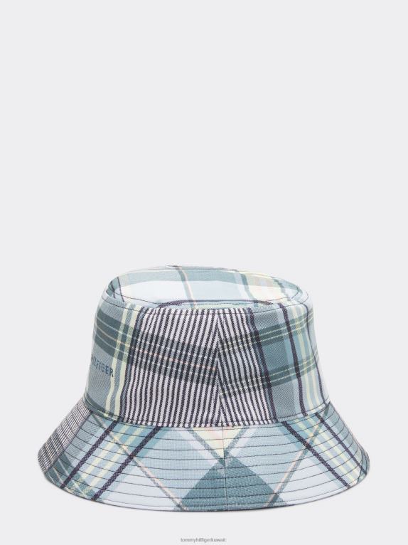 مدراس Tommy Hilfiger تم إنشاء قبعة دلو ذات مربعات 44644918