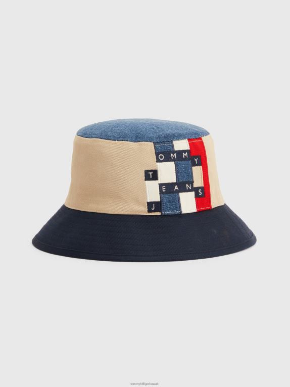 مزيج الشركات الجديد Tommy Hilfiger قبعة دلو التراثية 44644924