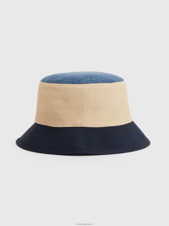 مزيج الشركات الجديد Tommy Hilfiger قبعة دلو التراثية 44644924