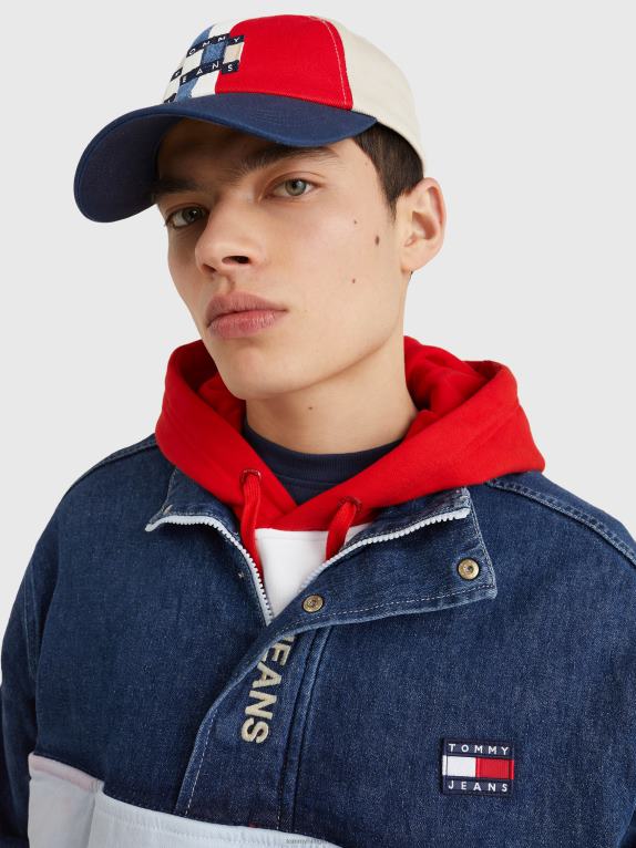 مزيج الشركات الجديد Tommy Hilfiger قبعة البيسبول التراثية 44644925