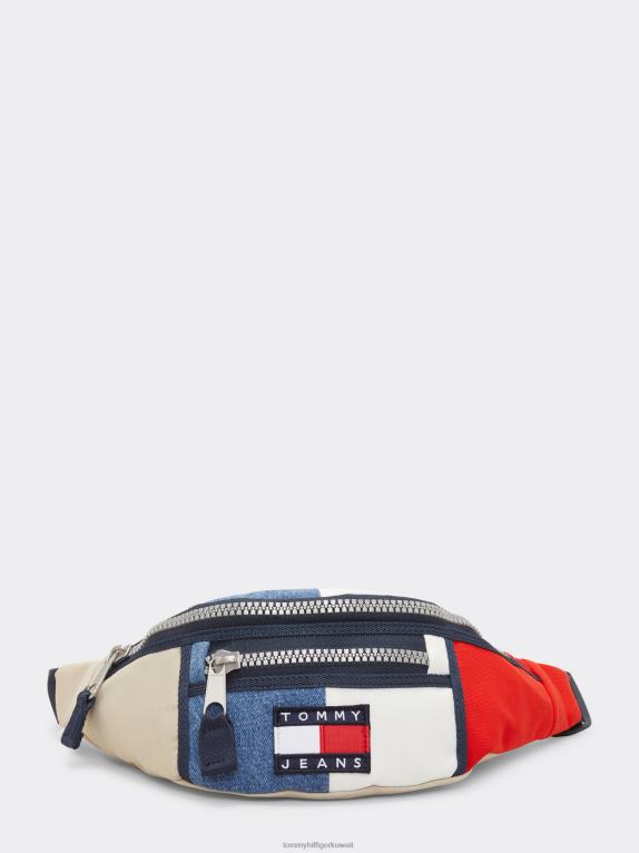 شركة كبرى Tommy Hilfiger حقيبة كروس اسكواش التراثية 44644927