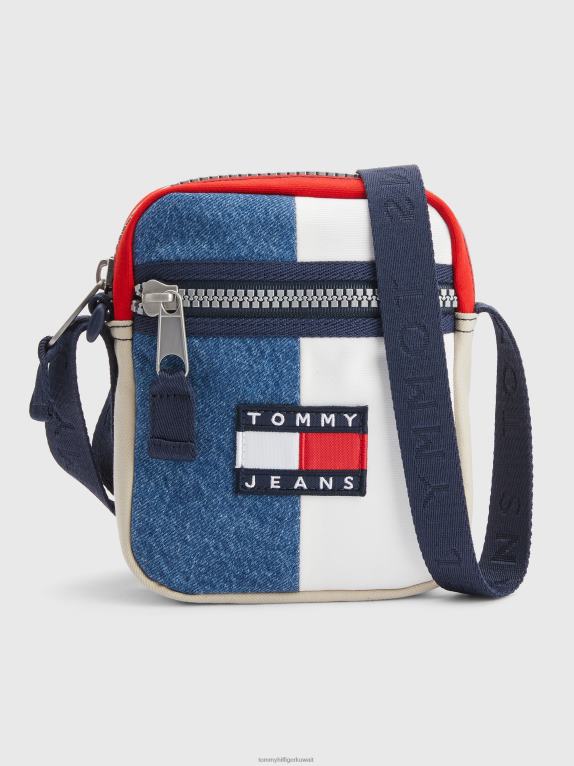 شركة كبرى Tommy Hilfiger حقيبة مراسل ذات ألوان تراثية 44644928