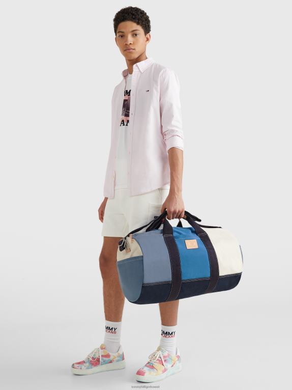 الشفق النيلي Tommy Hilfiger حقيبة قماش كبيرة 44644931