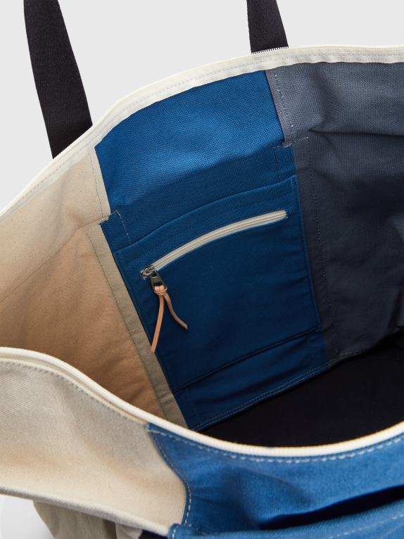 الشفق النيلي Tommy Hilfiger حقيبة قماش من القطن العضوي 44644932