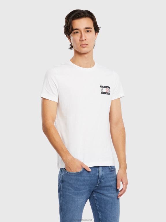 أبيض Tommy Hilfiger تي شيرت شركة الصدر 44644953