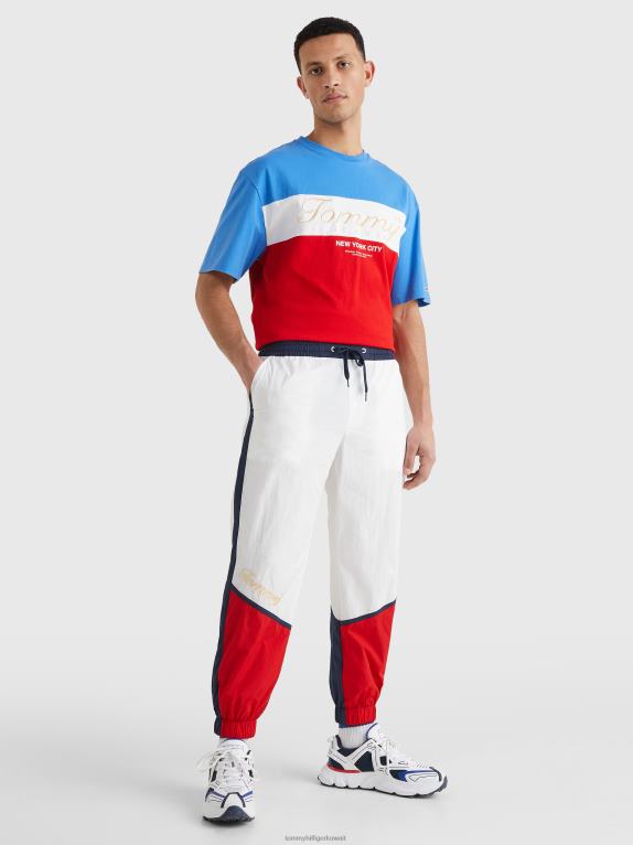 أبيض/متعدد Tommy Hilfiger بنطال رياضي ذو ألوان متباينة 44644975