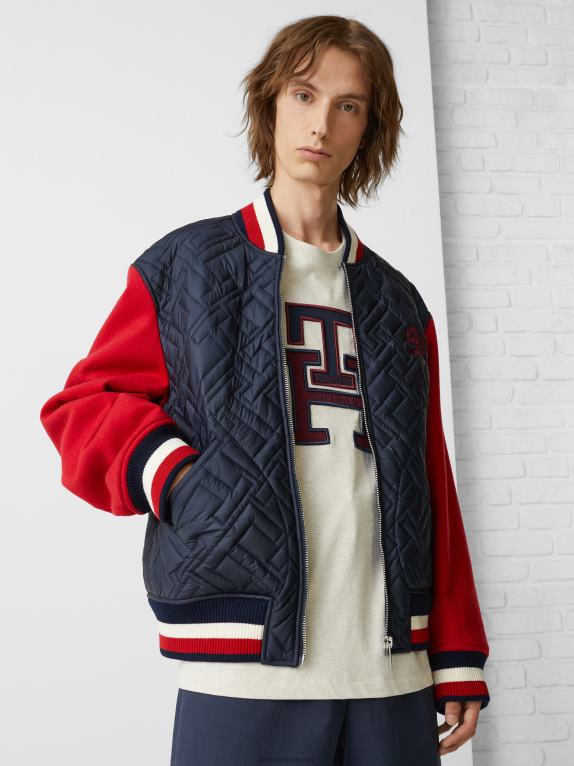 هيذر رمادي متوسط Tommy Hilfiger سترة اسكواش القمة 44644983