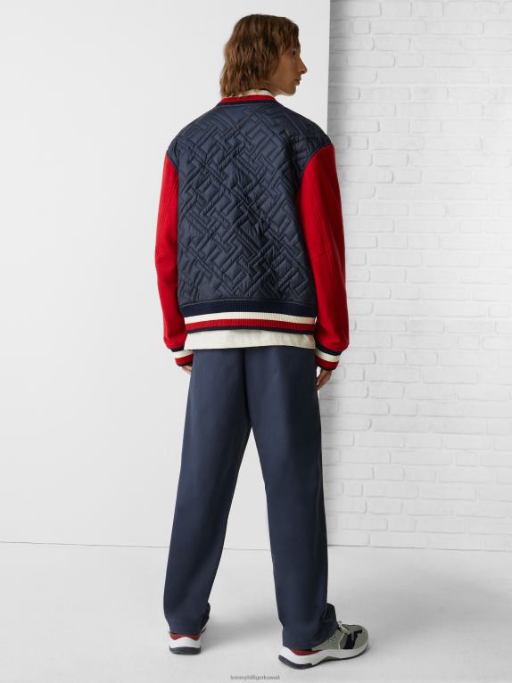 هيذر رمادي متوسط Tommy Hilfiger سترة اسكواش القمة 44644983