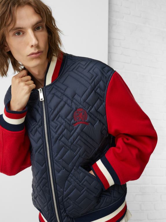 هيذر رمادي متوسط Tommy Hilfiger سترة اسكواش القمة 44644983