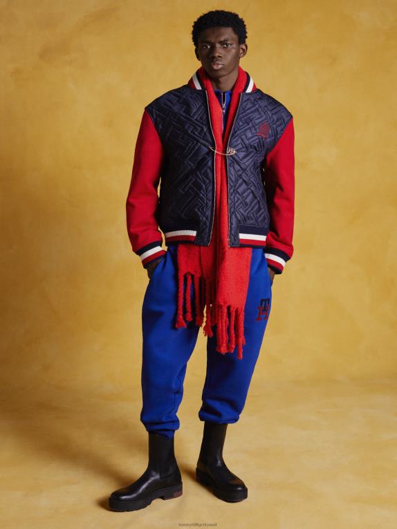 هيذر رمادي متوسط Tommy Hilfiger سترة اسكواش القمة 44644983