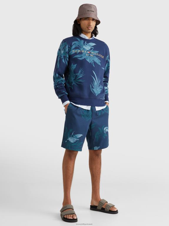 سماء الصحراء/متعددة Tommy Hilfiger سترة بطباعة النخيل الاستوائية 44644992