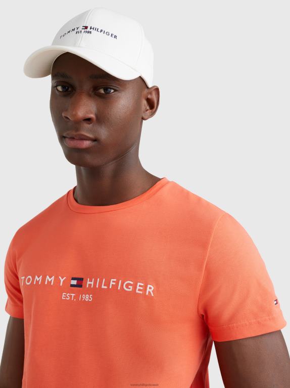 هاواي المرجانية Tommy Hilfiger تي شيرت من القطن العضوي بقصة ضيقة 44644999