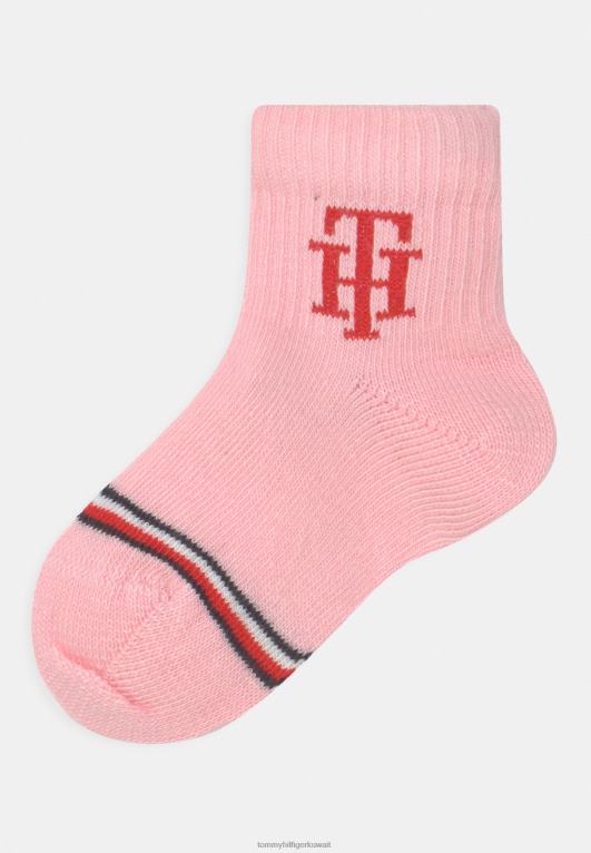 متعدد الألوان Tommy Hilfiger جوارب للأطفال للجنسين مكونة من 4 قطع 446447100