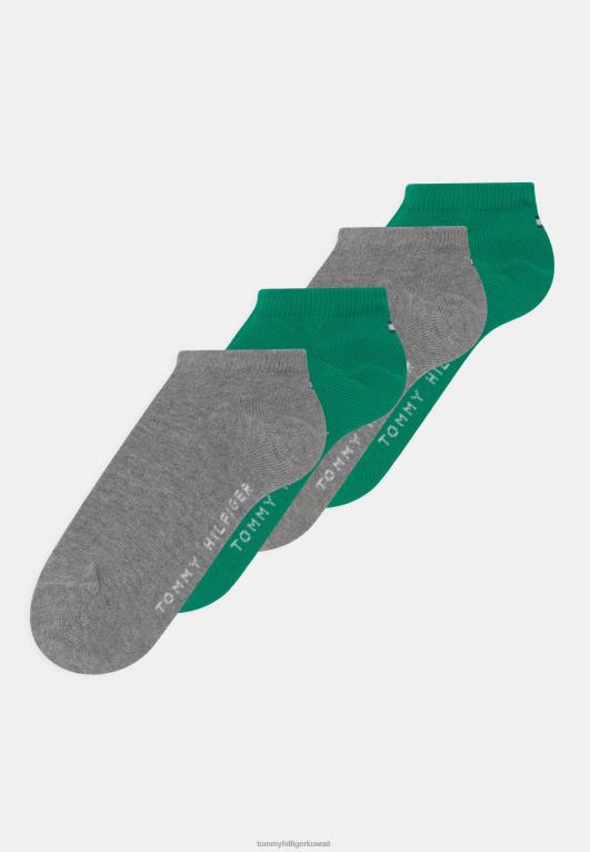 التحرير والسرد الأخضر Tommy Hilfiger حذاء رياضي للأطفال مكون من 4 جوارب 446447102