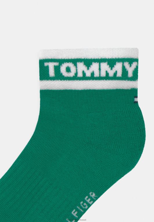 البحرية / الخضراء Tommy Hilfiger جوارب رياضية للأطفال من الجنسين مكونة من 4 قطع 446447140