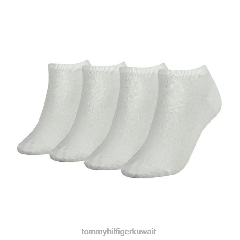 أبيض Tommy Hilfiger حذاء رياضي 4p ld00 4464420600