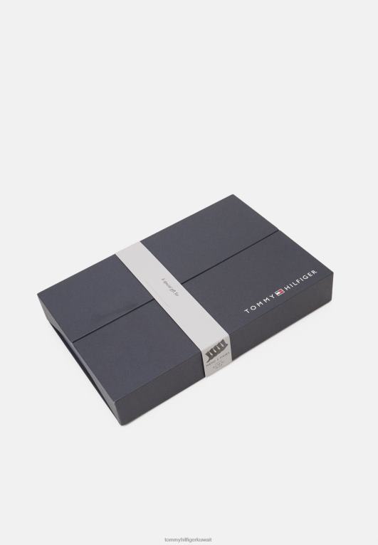 مزيج الرمادي Tommy Hilfiger صندوق هدايا رجالي مكون من 5 جوارب على شكل عين الطير 446447068