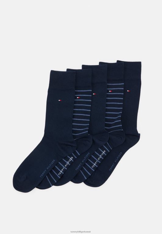 القوات البحرية Tommy Hilfiger صندوق هدايا للرجال مكون من 5 جوارب 446447132