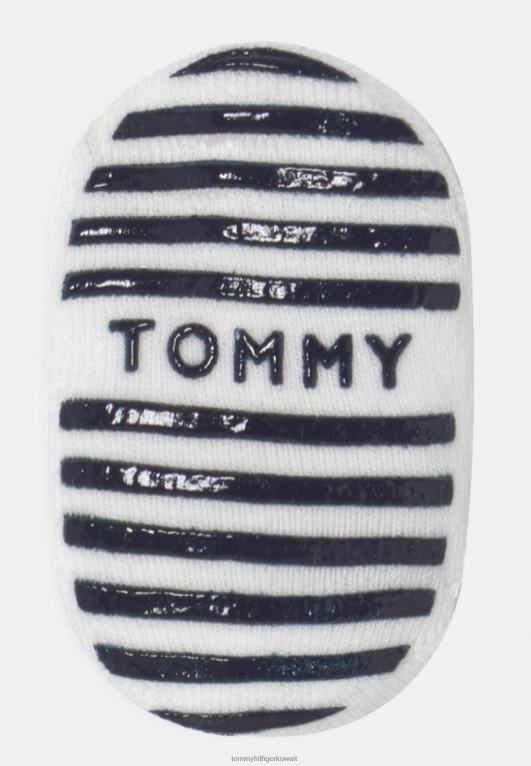 أبيض Tommy Hilfiger جوارب بيبي فلاج للجنسين، 6 قطع 446446753