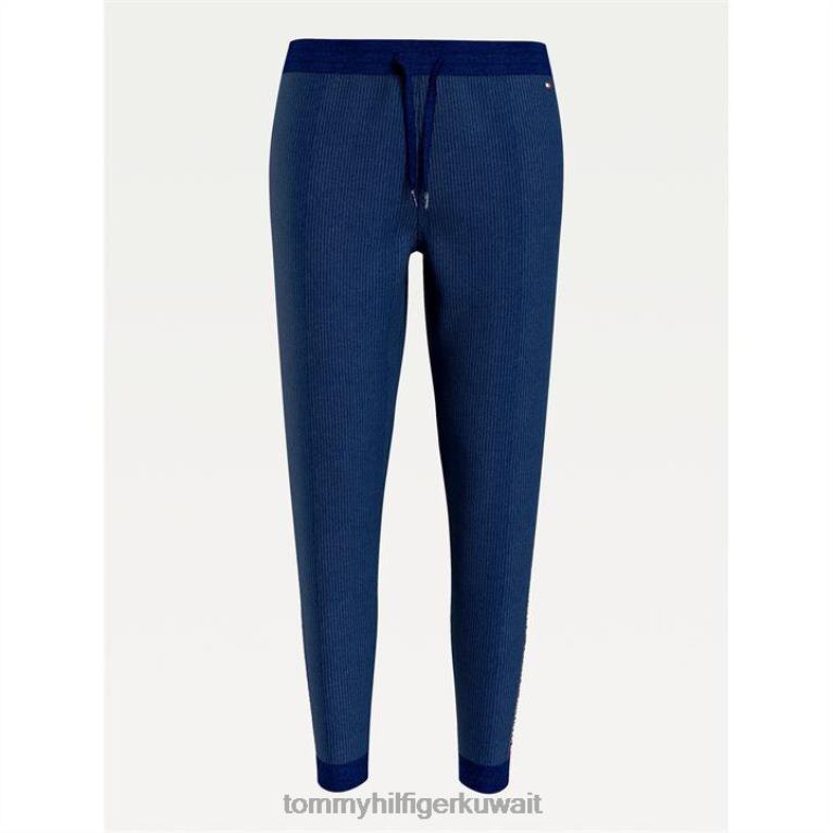 القوات البحرية Tommy Hilfiger 85 بنطال الركض القطيفة 4464420622