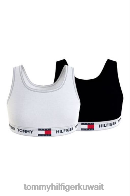 أبيض Tommy Hilfiger حمالة صدر قطن 85 قطعتين 446443272