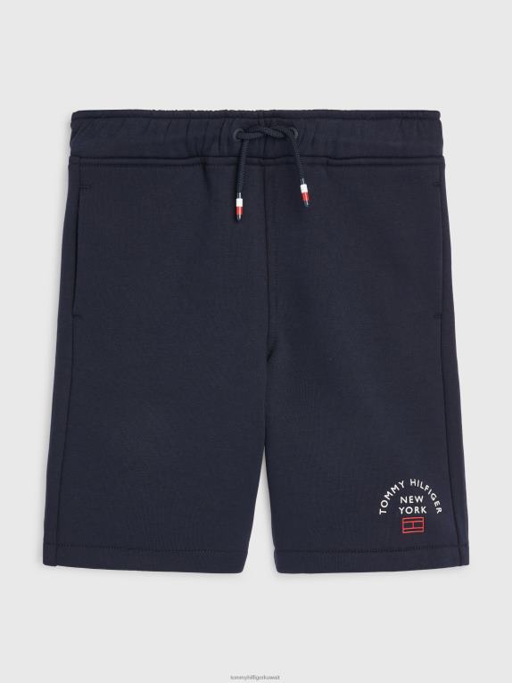 سماء الصحراء Tommy Hilfiger الأولاد 8-16 السراويل الصوف الشعار 44644100