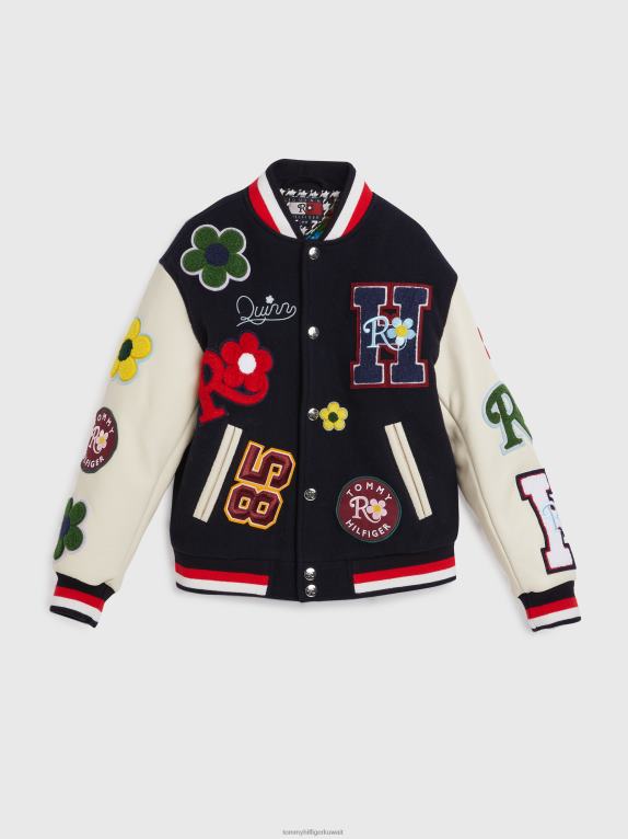 سماء الصحراء Tommy Hilfiger سترة للأطفال من الجنسين من عمر 8 إلى 16 عامًا × ريتشارد كوين مزدوجة الجنسين 44644142